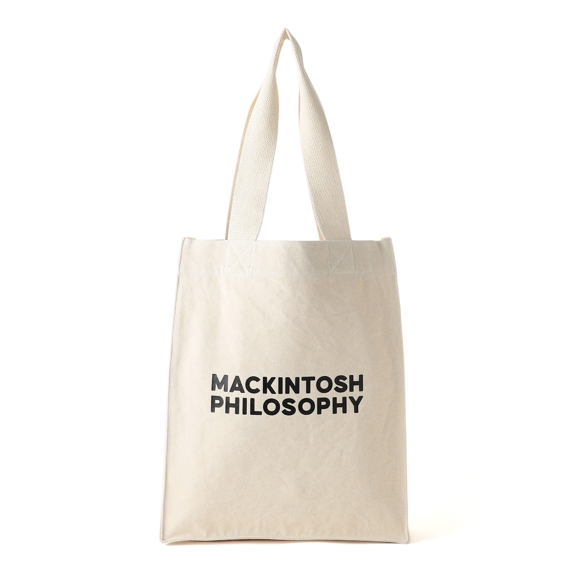 All 21aw Bold Logo マチ付きトートバッグ 公式 Mackintosh Philosophy マッキントッシュ フィロソフィー 公式オンラインストア