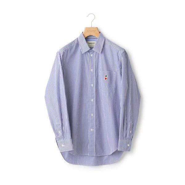 トップス Men Buckingham Bear ストライプレギュラーカラーシャツ Mackintosh Philosophy マッキントッシュ フィロソフィー 公式オンラインストア