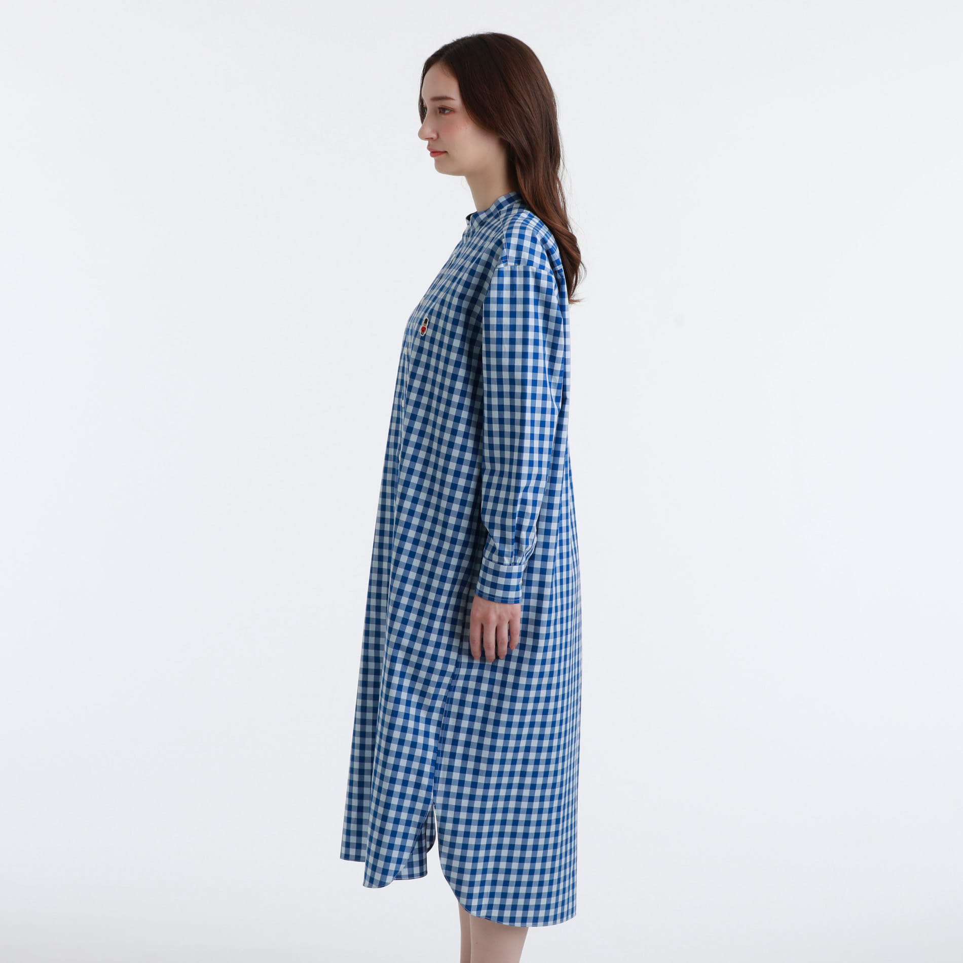 Women 21ss Buckingham Bear ギンガムチェックシャツワンピース Mackintosh Philosophy マッキントッシュ フィロソフィー 公式オンラインストア
