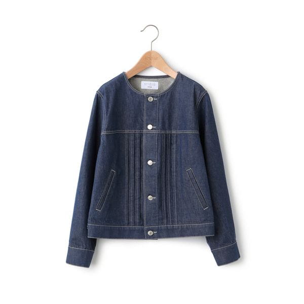 ブルゾン Women ノーカラーデニムジャケット Mackintosh Philosophy マッキントッシュ フィロソフィー 公式オンラインストア