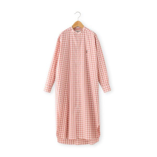 Women 21ss Buckingham Bear ギンガムチェックシャツワンピース Mackintosh Philosophy マッキントッシュ フィロソフィー 公式オンラインストア