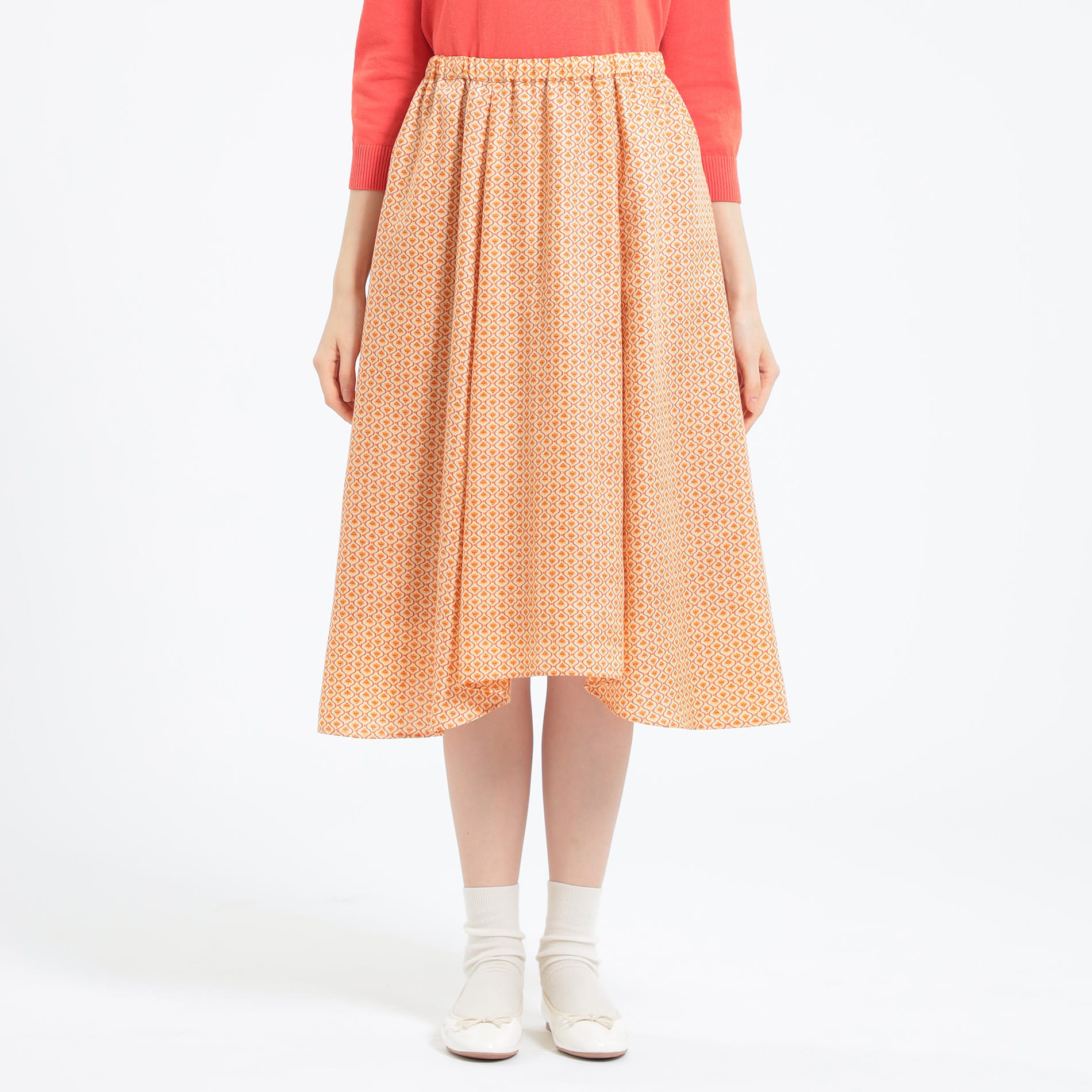 Women 22ss イレギュラーヘムスカート 公式 Mackintosh Philosophy マッキントッシュ フィロソフィー 公式オンラインストア