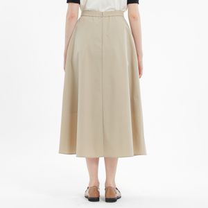 
                  【WEB限定】ウェザークロスフレアスカート