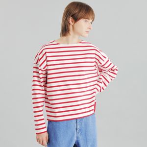 
                  GREY LABEL バスクボーダーカットソー